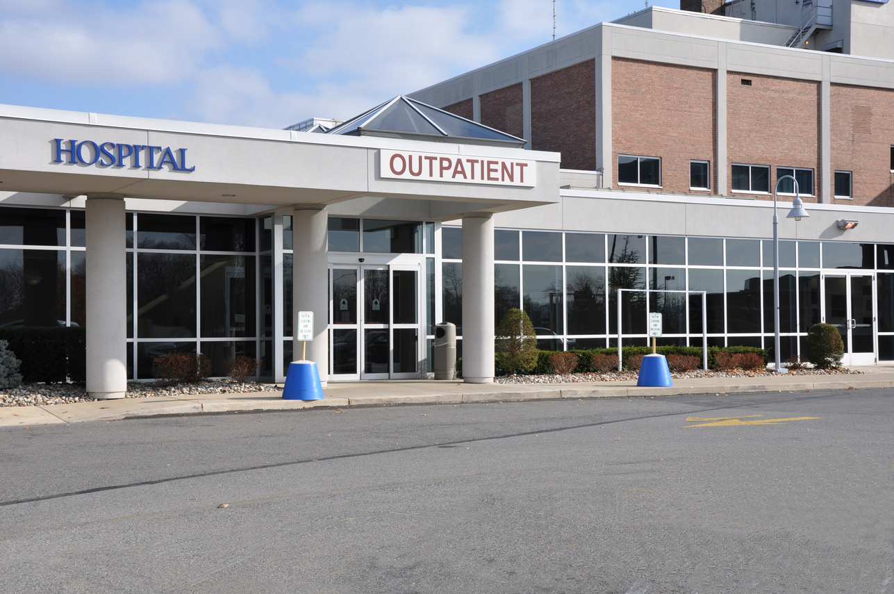 hospital outpatient entrance